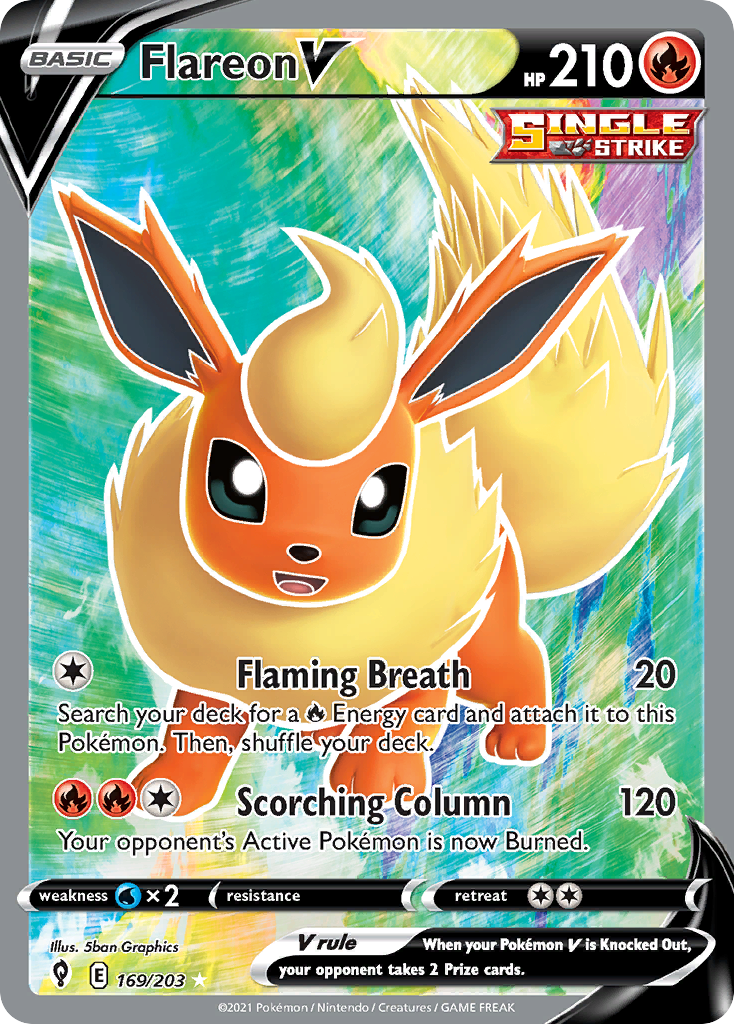 Flareon V, Evolving Skies, #169