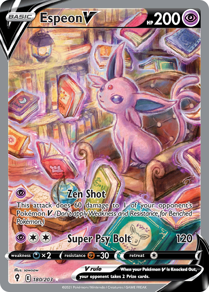 Espeon V, Evolving Skies, #180