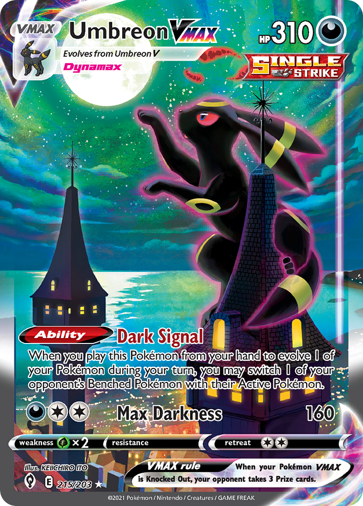 Umbreon VMAX, Evolving Skies, #215